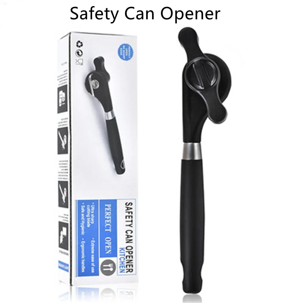 Stainless Steel Can Opener Manual Safety Jar Opener Professional Side Cut Tin Opener Kitchen Gadgets Multifunctional Lid Knife
Stainless Steel Can Opener Manual Safety Jar Opener Professional Side Cut Tin Opener Kitchen Gadgets Multifunctional Lid Knife