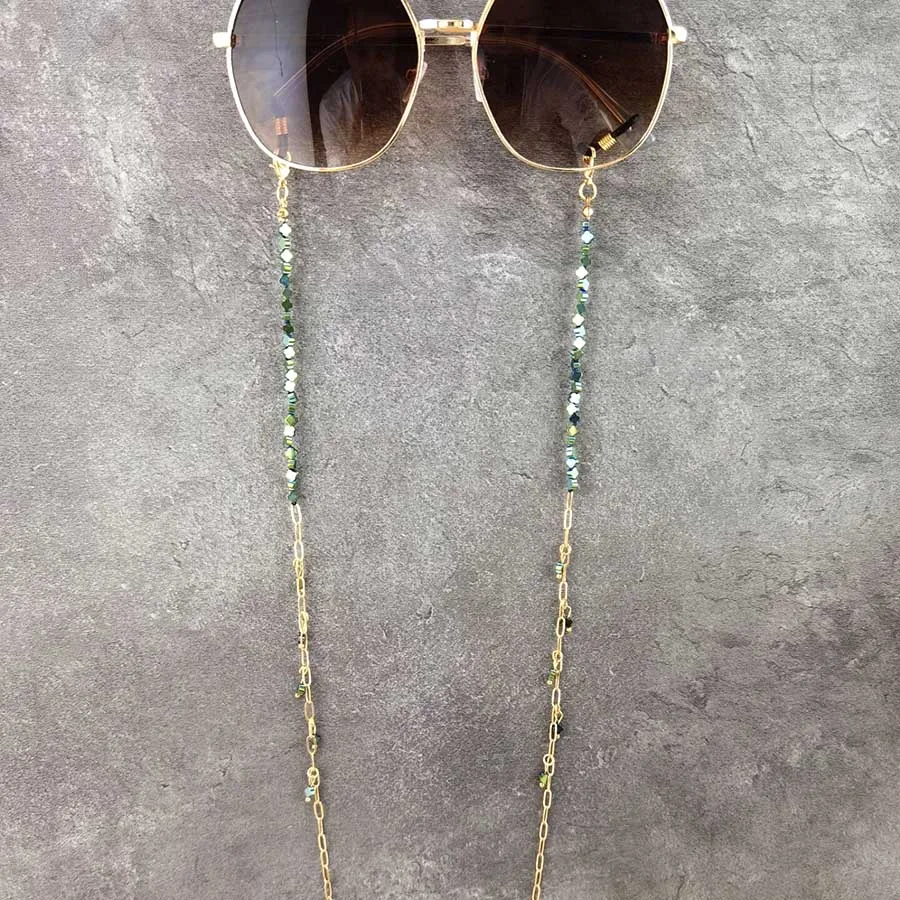 Good Stone Heart /star/Cross Beads Chain Eyeglasses Chains for Reading Glasses Cord Sunglasses Strap Holder Neck Band Accessory
Good Stone Heart /star/Cross Beads Chain Eyeglasses Chains for Reading Glasses Cord Sunglasses Strap Holder Neck Band Accessory