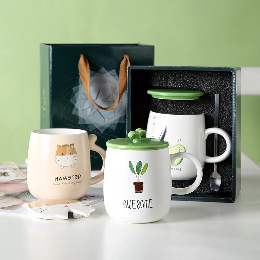 Ceramic Coffee Travel Mug with Lid Cute Water Cup Creative Personality Long Distance Relationship Gifts Tazas De Cafe Creativas
Ceramic Coffee Travel Mug with Lid Cute Water Cup Creative Personality Long Distance Relationship Gifts Tazas De Cafe Creativas