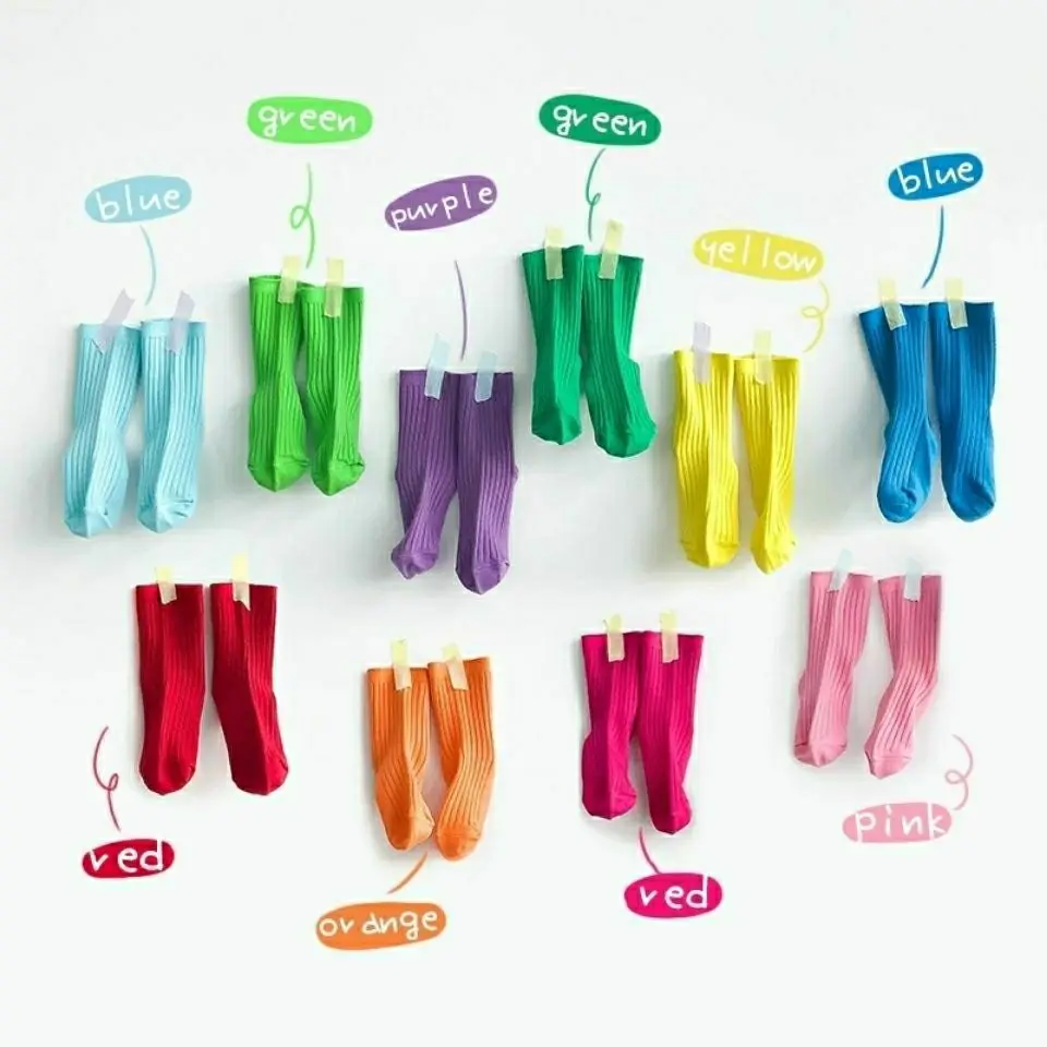 Children'S Socks Pure Cotton Spring And Autumn Color Girls Tide Ins Korean Candy Color Autumn And Winter Boys Colorful Baby Sock
Children'S Socks Pure Cotton Spring And Autumn Color Girls Tide Ins Korean Candy Color Autumn And Winter Boys Colorful Baby Sock