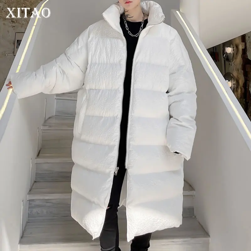 XITAO, однотонная парка, модная, свободная, сохраняющая тепло, Женское пальто, 2021, зимняя, простая, стоячий воротник, трендовая, универсальная, н...
XITAO, однотонная парка, модная, свободная, сохраняющая тепло, Женское пальто, 2021, зимняя, простая, стоячий воротник, трендовая, универсальная, н...