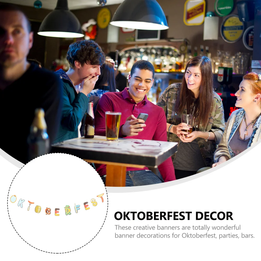 Oktoberfest Decorations Hanging Flags Party Hanging Banners (Assorted Color)
Oktoberfest Decorations Hanging Flags Party Hanging Banners (Assorted Color)
