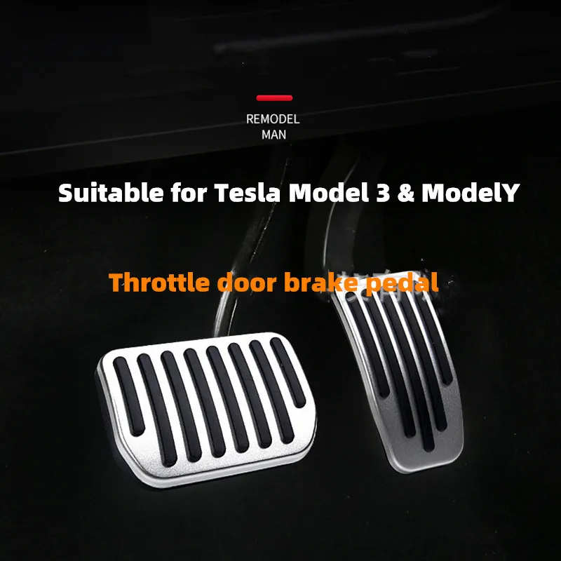 For Tesla Model 3 Model Y Car Foot Pedal Cover Fuel Accelerator Pedal Brake Pedal Footrest Pedal Plate Cover Alloy Panel
For Tesla Model 3 Model Y Car Foot Pedal Cover Fuel Accelerator Pedal Brake Pedal Footrest Pedal Plate Cover Alloy Panel