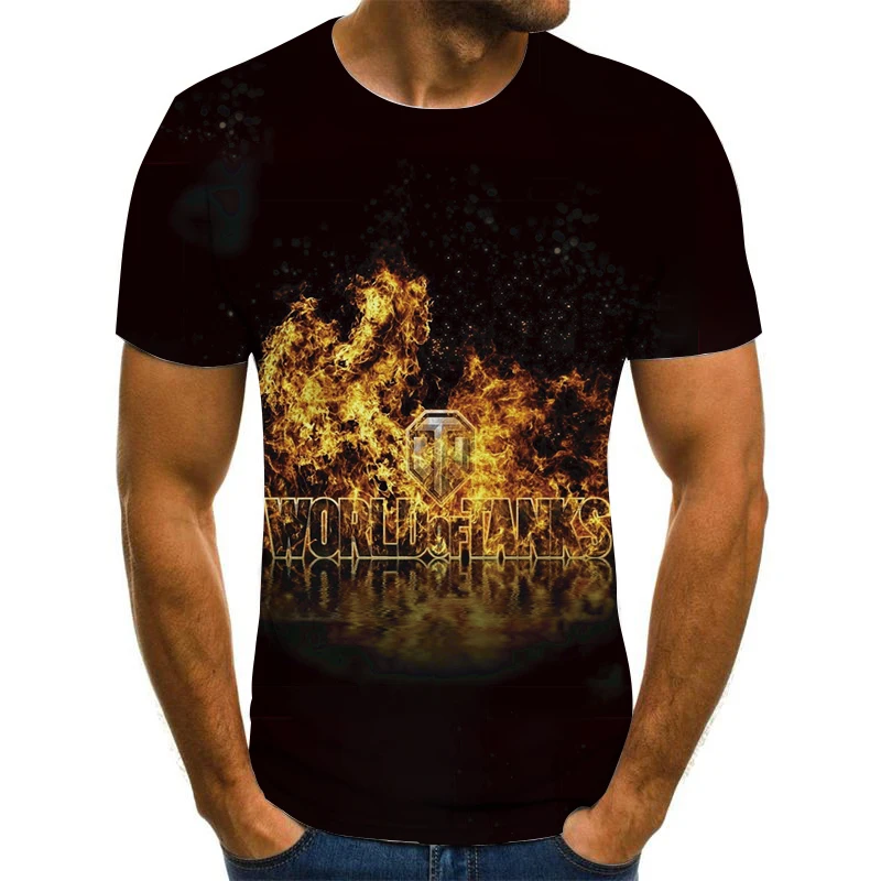 PLstar Cosmos 2021 Summer New Fashion Men's T-shirt Game World Of Tanks Mode 3D Printing Men's Street Style European and America
PLstar Cosmos 2021 Summer New Fashion Men's T-shirt Game World Of Tanks Mode 3D Printing Men's Street Style European and America
