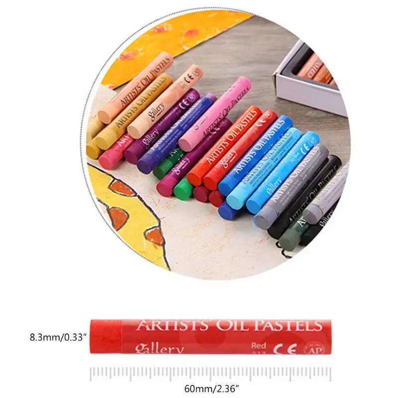 48 Colors Oil Pastel for Artist Student Graffiti Soft Pastel Painting Drawing Pen School Stationery
48 Colors Oil Pastel for Artist Student Graffiti Soft Pastel Painting Drawing Pen School Stationery