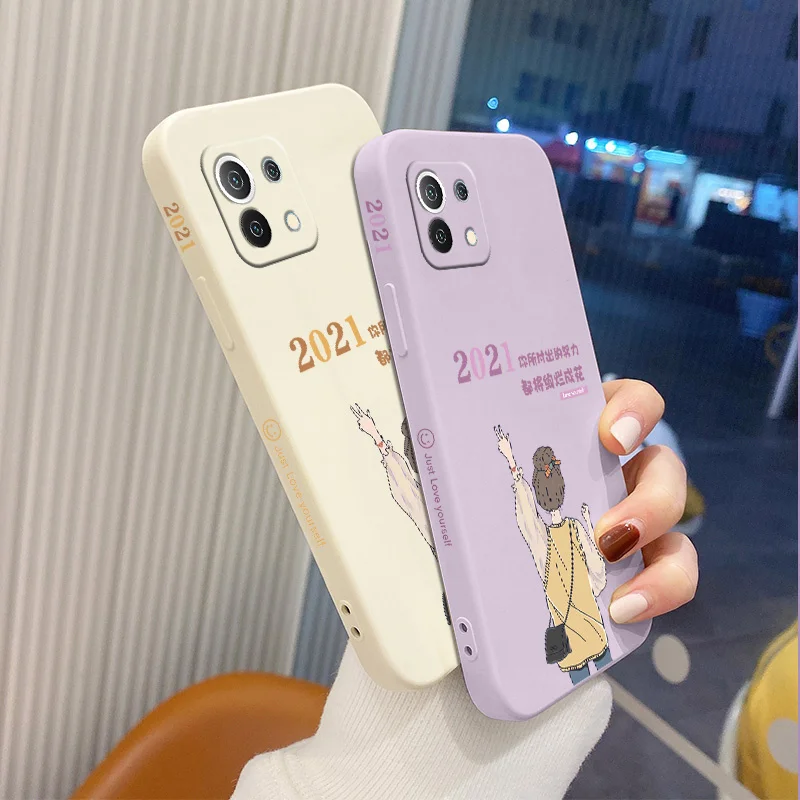 Simple Back Girl Phone Case For Xiaomi Mi 11 11lite 11Ultra 11i 10T 10TPro 10TLite 10 10S lite Pro Poco F2 X2 F3 Pro Cover
Simple Back Girl Phone Case For Xiaomi Mi 11 11lite 11Ultra 11i 10T 10TPro 10TLite 10 10S lite Pro Poco F2 X2 F3 Pro Cover