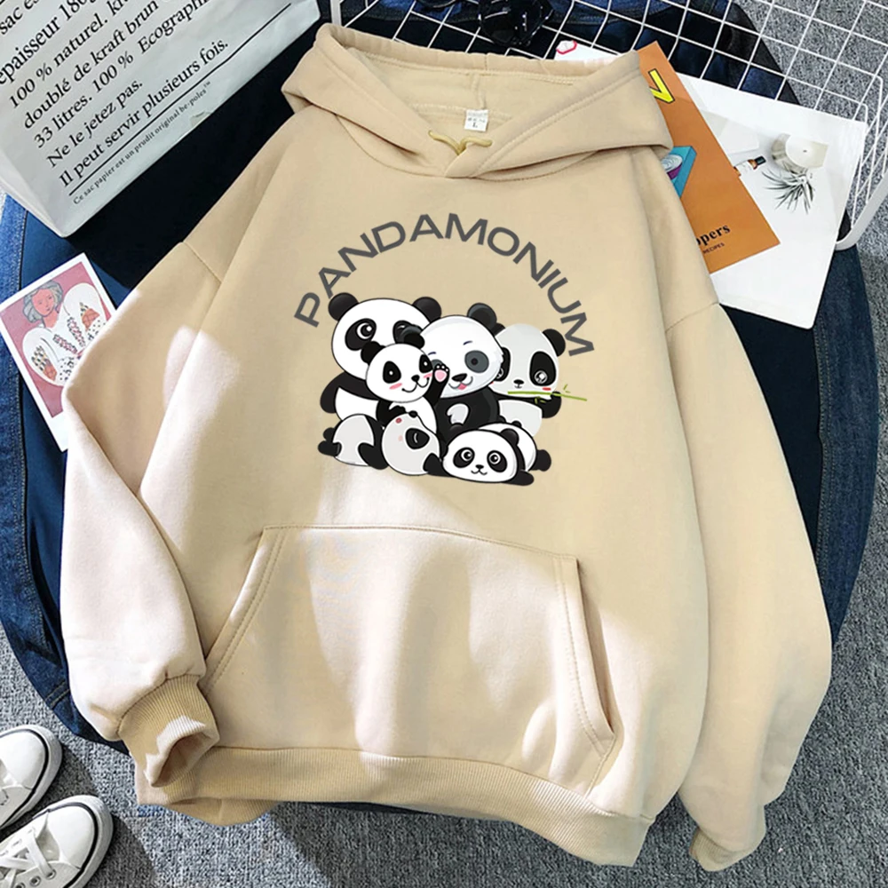 Женская толстовка с капюшоном с принтом панды в Pandamonium, Женский пуловер с круглым вырезом, модная Осенняя Женская толстовка с капюшоном в ви...
Женская толстовка с капюшоном с принтом панды в Pandamonium, Женский пуловер с круглым вырезом, модная Осенняя Женская толстовка с капюшоном в ви...