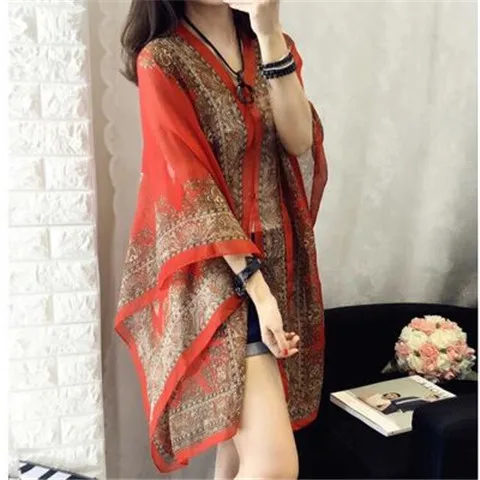 Fashion Women Scarf Shawl Poncho Printed Sunscreen Scarf Sun Protection Shawl Beach Shawl Bikini Cover Soft Comfortable Hot Sale
Fashion Women Scarf Shawl Poncho Printed Sunscreen Scarf Sun Protection Shawl Beach Shawl Bikini Cover Soft Comfortable Hot Sale