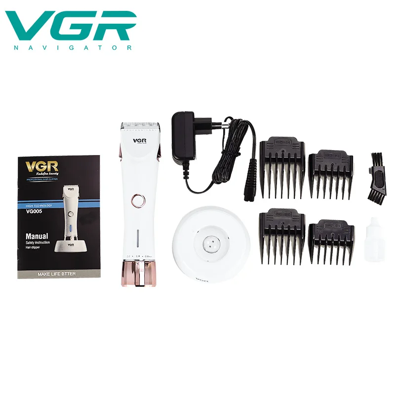 VGR V-005 hairdressing scissors rechargeable electric hair clipper professional hair salon hair clipper household shaving head
VGR V-005 hairdressing scissors rechargeable electric hair clipper professional hair salon hair clipper household shaving head