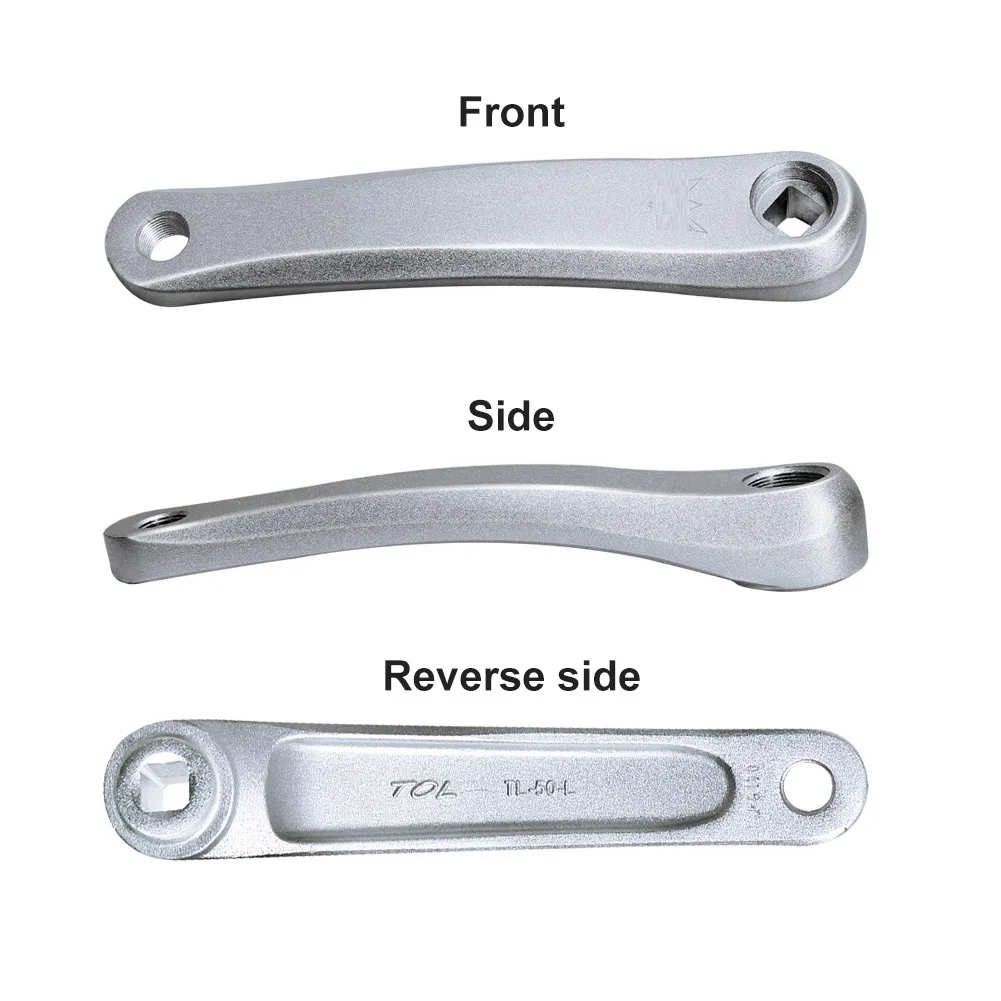 Aluminium Alloy Hand Crank Arm 170mm Mountain Bike Square Rhombic Hole Crankset Left Crank Arm Black/Silver Bicycle Repair Parts
Aluminium Alloy Hand Crank Arm 170mm Mountain Bike Square Rhombic Hole Crankset Left Crank Arm Black/Silver Bicycle Repair Parts