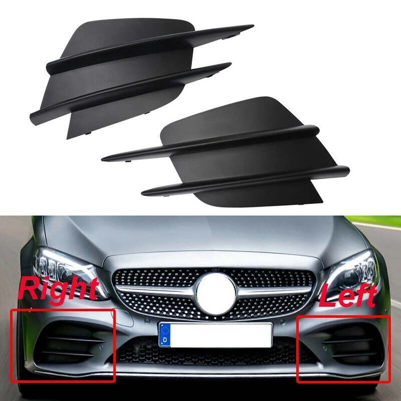 Car Front Bumper Fog Light Cover Grilles for Mercedes Benz C-Class W205 2018-2020 A2058857202 A2058857302
Car Front Bumper Fog Light Cover Grilles for Mercedes Benz C-Class W205 2018-2020 A2058857202 A2058857302