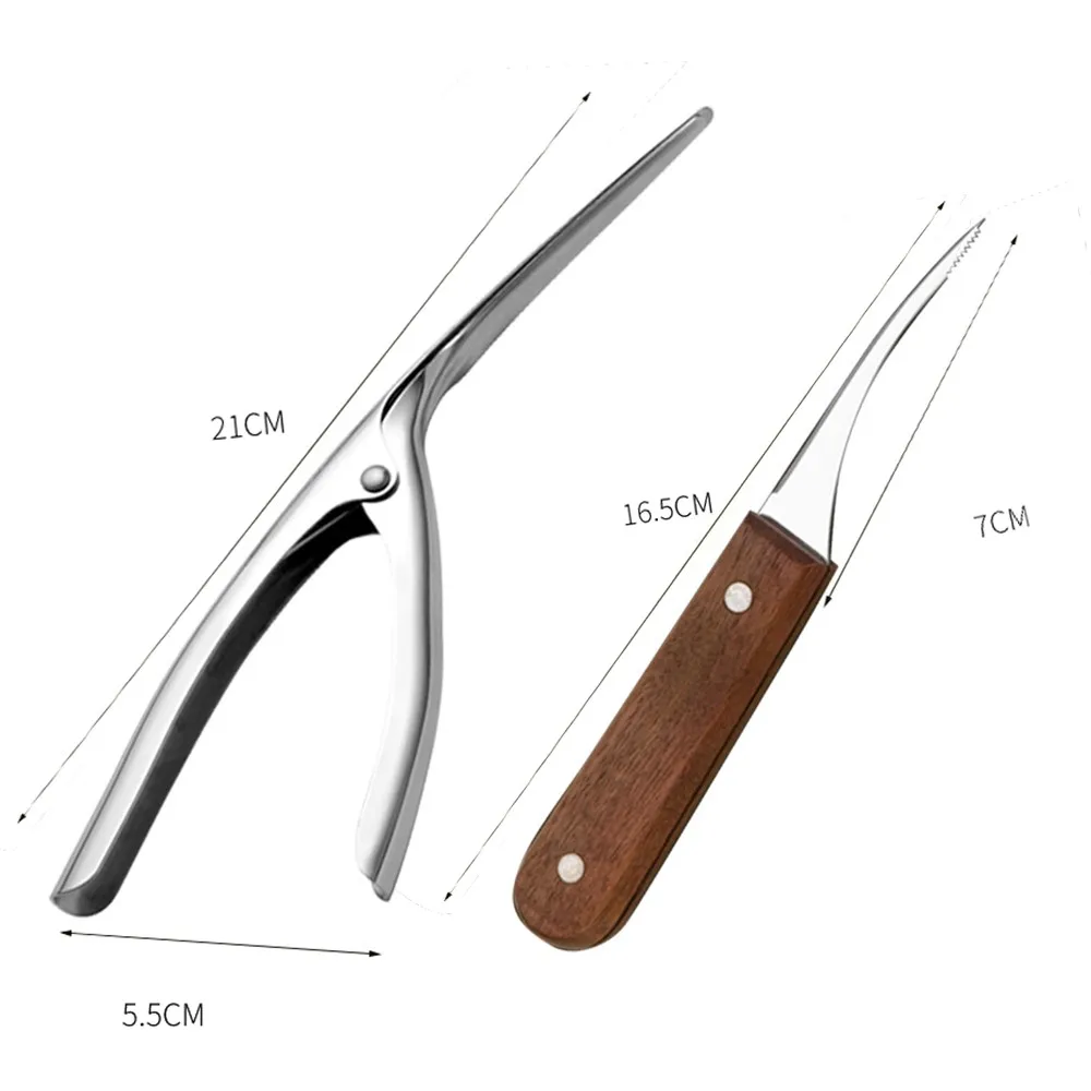 Shrimp Peeler Deveiner Opener Shrimp Thread Stainless Steel Knife Cleaners Seafood Deveiner Kitchen Supplies Tools
Shrimp Peeler Deveiner Opener Shrimp Thread Stainless Steel Knife Cleaners Seafood Deveiner Kitchen Supplies Tools