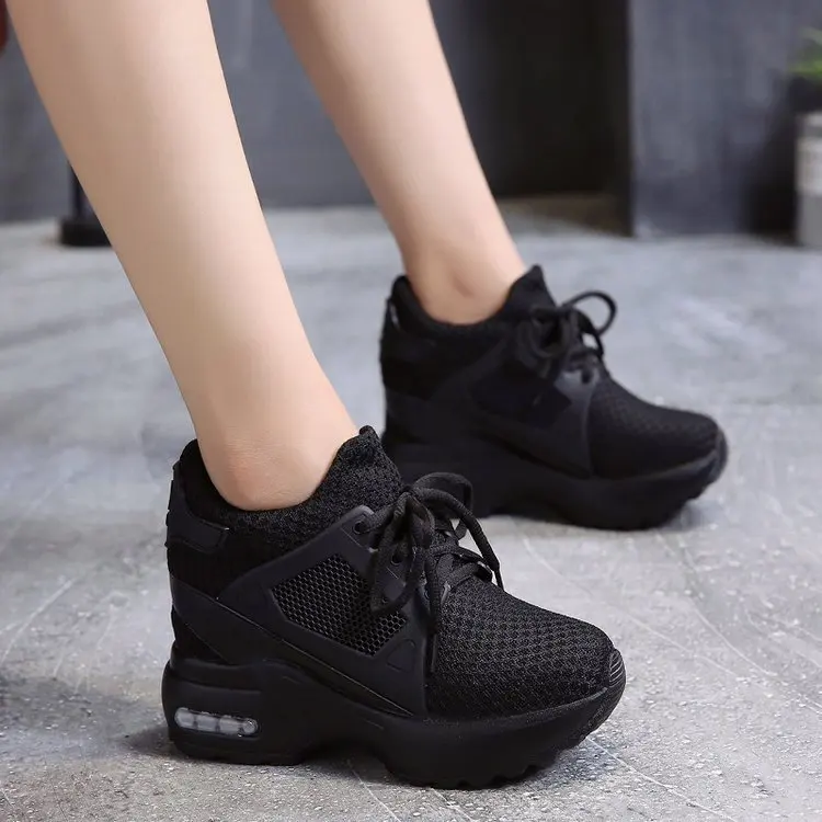 platform sneakers Women Platform Wedge sneakers Breathable Mesh shoes 2021 Autumn Casual Shoes Height Increasing Woman size35-40
platform sneakers Women Platform Wedge sneakers Breathable Mesh shoes 2021 Autumn Casual Shoes Height Increasing Woman size35-40