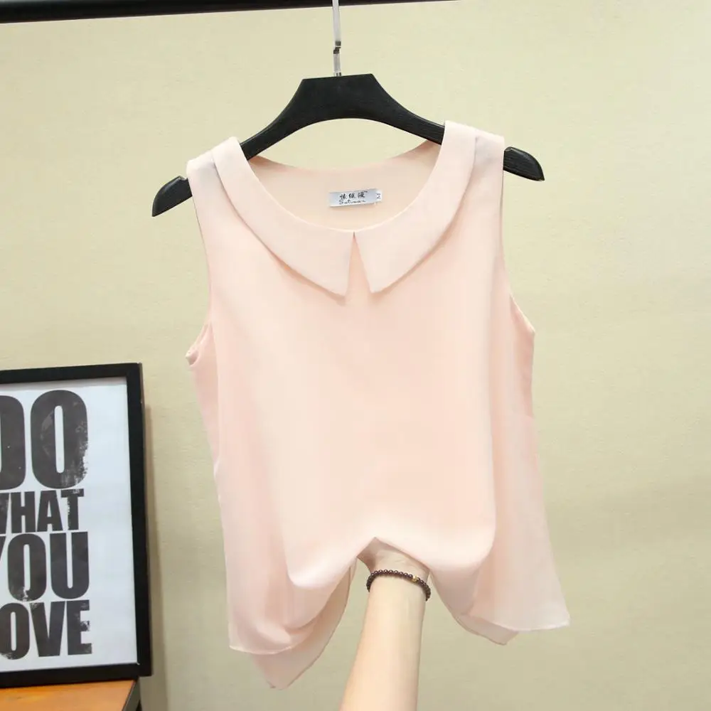 Women Sleeveless Chiffon Blouse Shirt Plus Size Elegant Office Ladies Tank Top Tunic Outfit XZ810
Women Sleeveless Chiffon Blouse Shirt Plus Size Elegant Office Ladies Tank Top Tunic Outfit XZ810