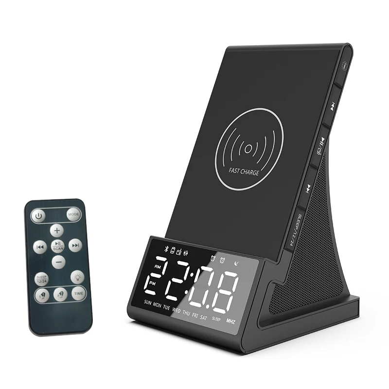 Zq Многофункциональный Bluetooth часы-будильник прикроватная Динамик мобильный телефон кронштейн Беспроводной зарядки радио Настольный аудио
Zq Многофункциональный Bluetooth часы-будильник прикроватная Динамик мобильный телефон кронштейн Беспроводной зарядки радио Настольный аудио