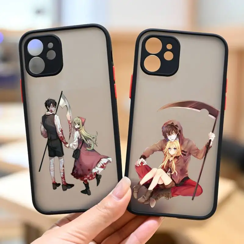 Anime Angels of Death Phone Case For iPhone 12 11 Mini Pro XR XS Max 7 8 Plus X Matte transparent Back Cover
Anime Angels of Death Phone Case For iPhone 12 11 Mini Pro XR XS Max 7 8 Plus X Matte transparent Back Cover