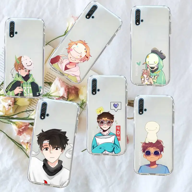 Dream Smp cartoon game Phone Case Transparent for Huawei honor P mate 40 20 30 10 50 i 9 x mate pro lite 8a
Dream Smp cartoon game Phone Case Transparent for Huawei honor P mate 40 20 30 10 50 i 9 x mate pro lite 8a
