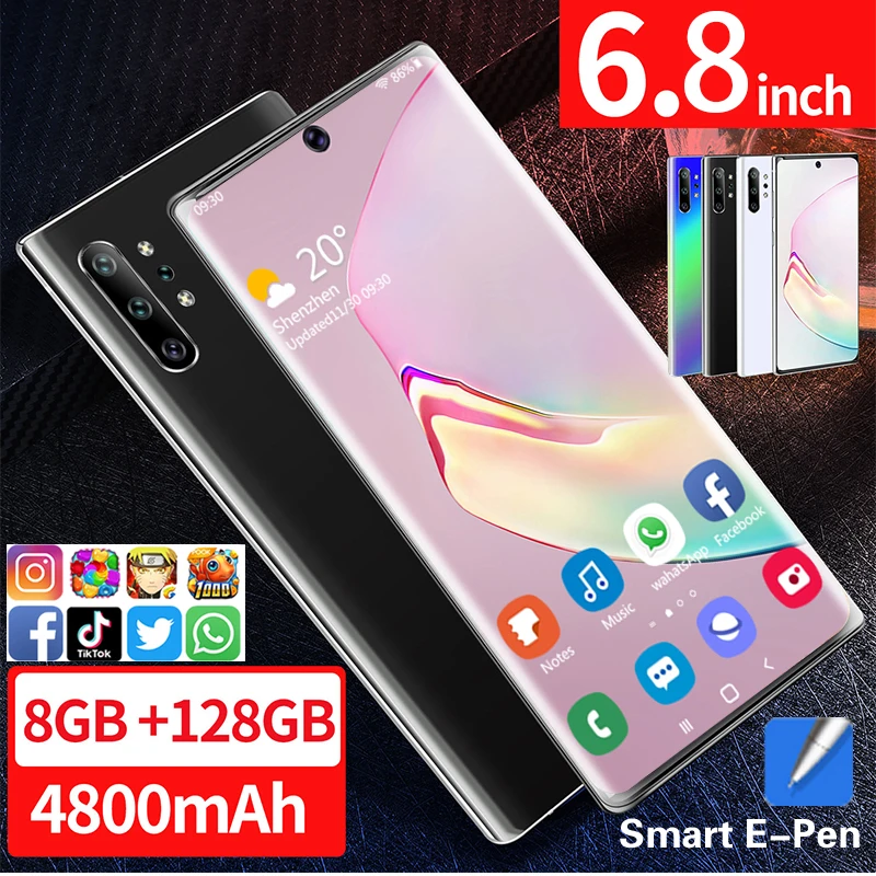 7.1inch Note10+ 4800mAh Smartphones Battery Big Battery 8GB+128GB 10 Core Face ID Dual Sim Android 10.0 5G 16MP+32MP
7.1inch Note10+ 4800mAh Smartphones Battery Big Battery 8GB+128GB 10 Core Face ID Dual Sim Android 10.0 5G 16MP+32MP