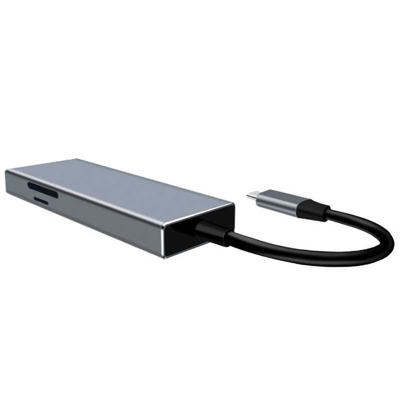 Metal Docking Station USB Type C with 4K HDMI USB 3.0 SD/TF Card Slots Support PD Charge for Yoga ASUS HP Dell
Metal Docking Station USB Type C with 4K HDMI USB 3.0 SD/TF Card Slots Support PD Charge for Yoga ASUS HP Dell