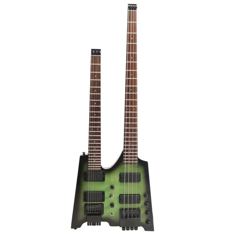 Starshine 6/4 электрическая гитара без головы с двойной шеей, бридж2
Starshine 6/4 электрическая гитара без головы с двойной шеей, бридж2