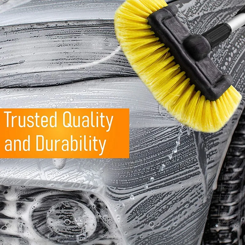 Car Wash Brush Head for Detailing Washing Vehicles, Boats, RVs, ATVs, or Off-Road Autos, Super Soft Bristles for Scratch Resista
Car Wash Brush Head for Detailing Washing Vehicles, Boats, RVs, ATVs, or Off-Road Autos, Super Soft Bristles for Scratch Resista
