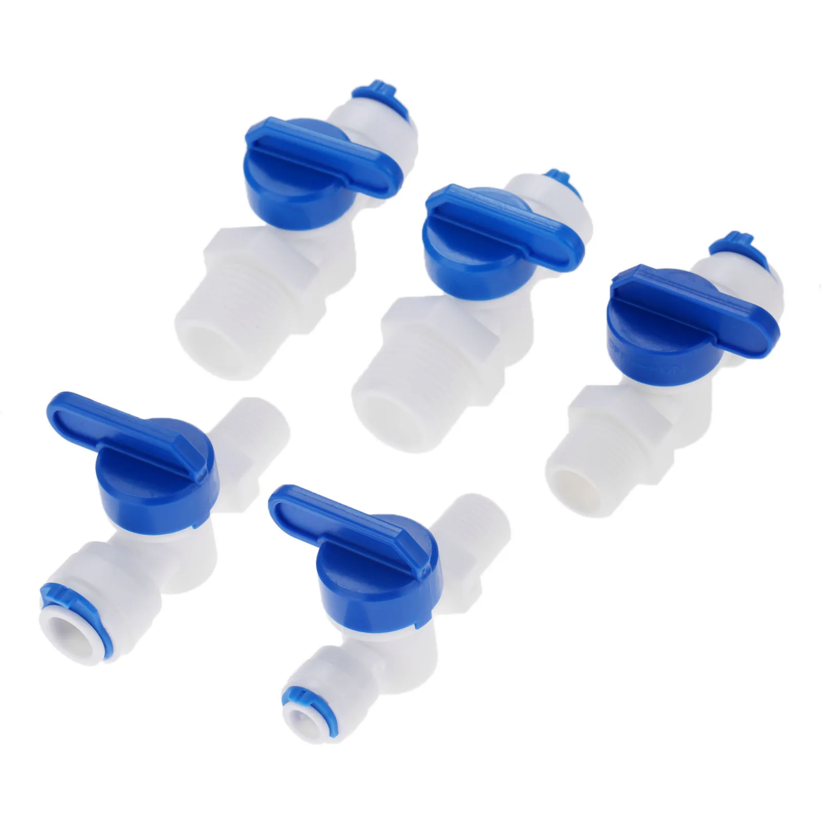 DRELD RO водяной прямой шаровой кран Reveser Osmosis Fitting1/4 "3/8" OD шланг 1/4 1/2 "BSP фитинги