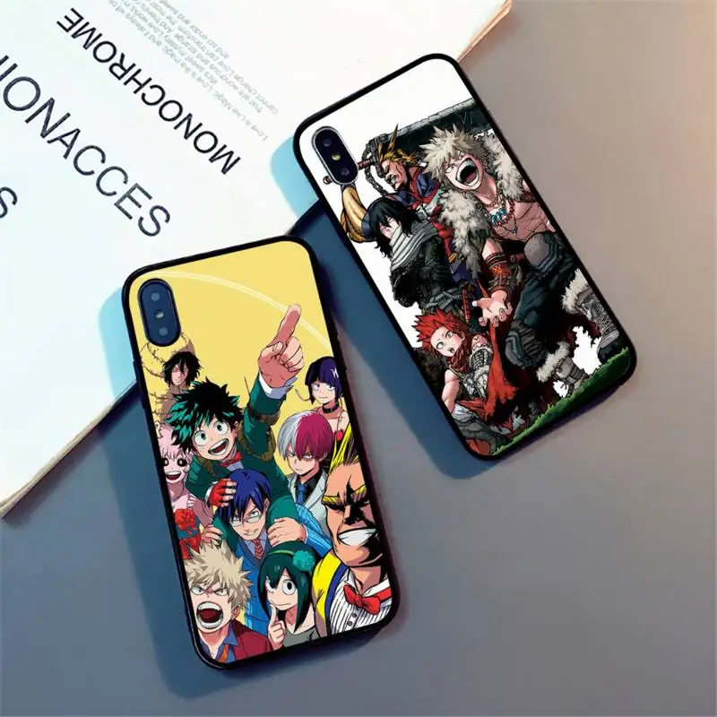 My Hero Academia Phone Case for iPhone 7 8 11 12 Pro X XS Max XR Samsung A S 10 20 50 Plus pro mobile bags Shell Cover Coque
My Hero Academia Phone Case for iPhone 7 8 11 12 Pro X XS Max XR Samsung A S 10 20 50 Plus pro mobile bags Shell Cover Coque