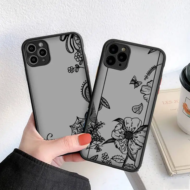 Fashion flowers Phone Case For iphone 13 12 11 8 7 plus mini x xs xr pro max matte transparent cover
Fashion flowers Phone Case For iphone 13 12 11 8 7 plus mini x xs xr pro max matte transparent cover