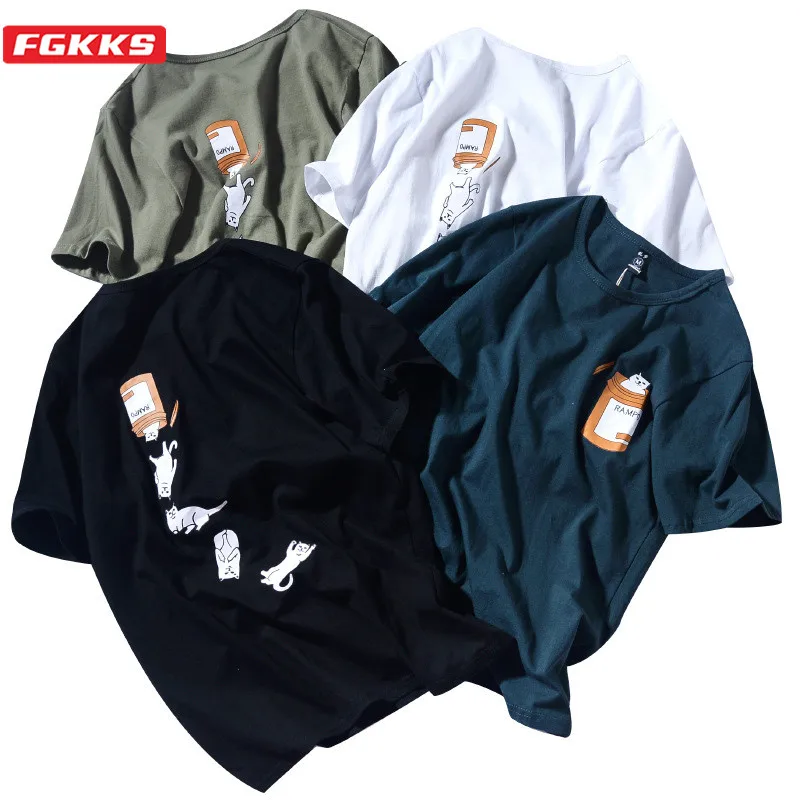 FGKKS Brand Men Casual T-Shirts Tops Summer Men Cotton Short Sleeve T Shirt Personality Print Tee Shirts Male S-5XL
FGKKS Brand Men Casual T-Shirts Tops Summer Men Cotton Short Sleeve T Shirt Personality Print Tee Shirts Male S-5XL