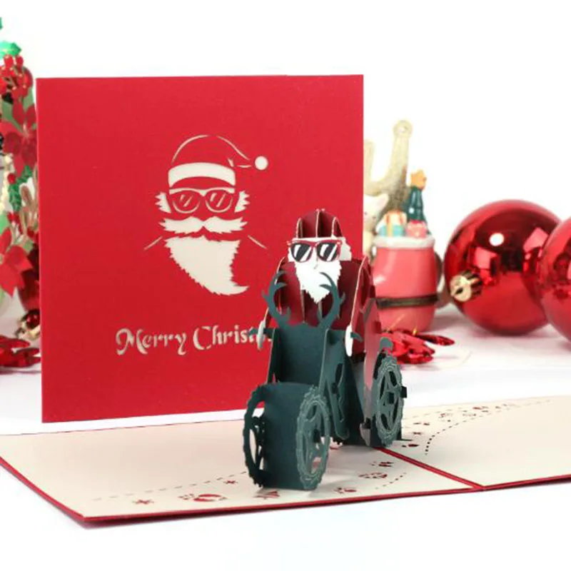 Christmas Greeting cards 3D Christmas tree handmade paper carving gift Paper Envelopes card postcard customization
Christmas Greeting cards 3D Christmas tree handmade paper carving gift Paper Envelopes card postcard customization