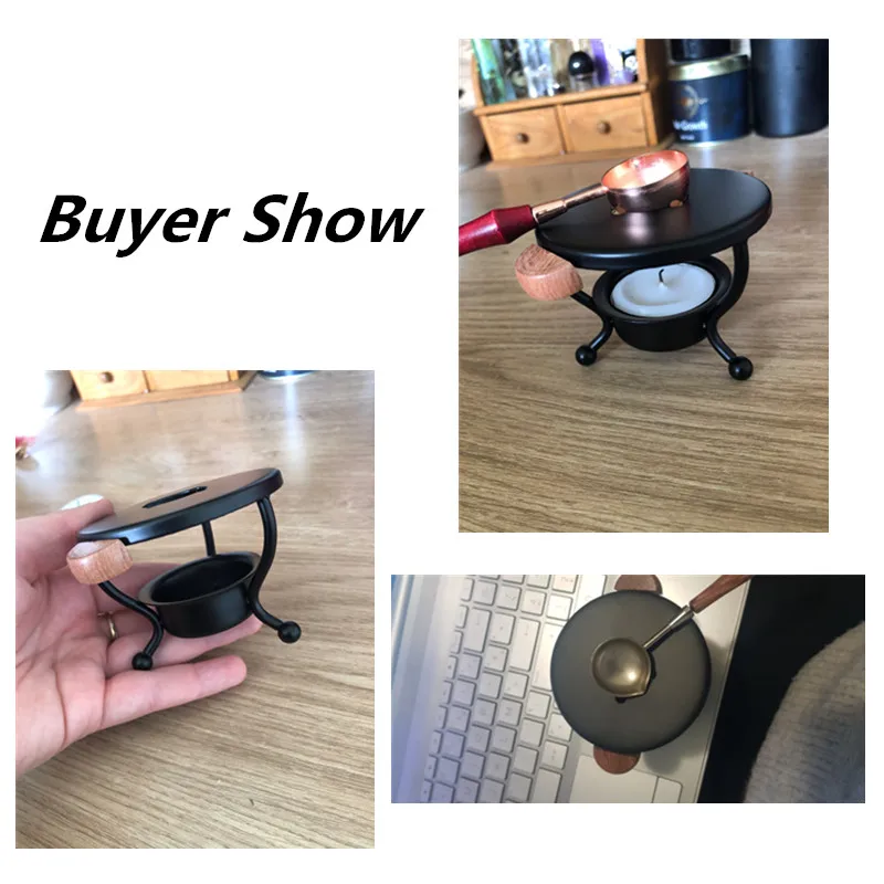 Popular Durable Retro Tripod Fire Paint Wax Melting Wax Tripod Furnace Included Wood Handle Sealing Wax Spoon
Popular Durable Retro Tripod Fire Paint Wax Melting Wax Tripod Furnace Included Wood Handle Sealing Wax Spoon