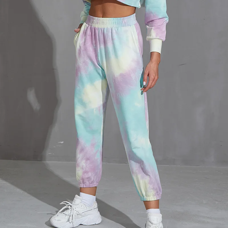 BKRIVE Tie-Dye Fabric Drawstring Running Sport Joggers Women Quick Dry Athletic Fitness Sweatpant Two Side Pockets Exercise Pant
BKRIVE Tie-Dye Fabric Drawstring Running Sport Joggers Women Quick Dry Athletic Fitness Sweatpant Two Side Pockets Exercise Pant