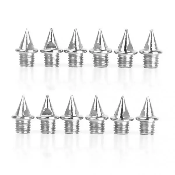12pcs Stainless Steel Replacement Shoes Spikes Fits All Athletics Running Track Field Anti-slip Shoe Grippers Cleats Spikes
12pcs Stainless Steel Replacement Shoes Spikes Fits All Athletics Running Track Field Anti-slip Shoe Grippers Cleats Spikes