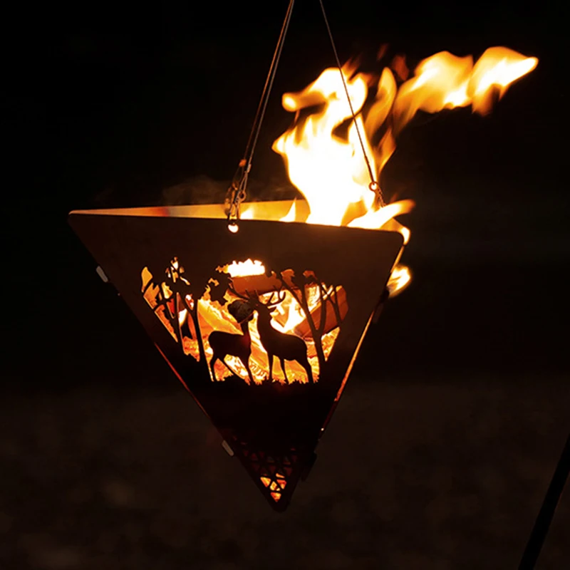 New Outdoor Elk Triangular Crane Stove Campfire Stove Detachable Bonfire Stainless Steel Fire Pit Outdoor Barbecue Bonfire Bhd2
New Outdoor Elk Triangular Crane Stove Campfire Stove Detachable Bonfire Stainless Steel Fire Pit Outdoor Barbecue Bonfire Bhd2