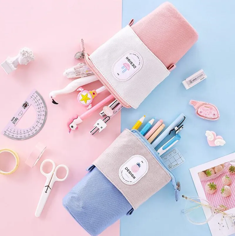 Canvas Pencil Case Kawaii Cat School Pencil Cases Big Stationery Bag Cute Pen Holder Gifts for Kids Pen Bag
Canvas Pencil Case Kawaii Cat School Pencil Cases Big Stationery Bag Cute Pen Holder Gifts for Kids Pen Bag