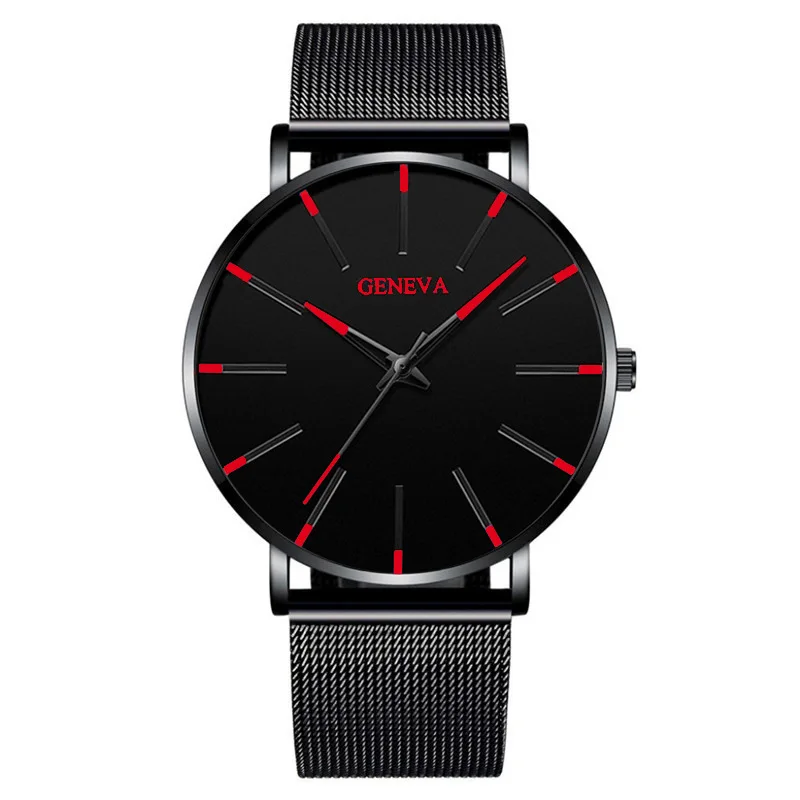 Watch hot style GENEVA ultra-thin men's Watch foreign trade new GENEVA couples mesh belt mechanical watches
Watch hot style GENEVA ultra-thin men's Watch foreign trade new GENEVA couples mesh belt mechanical watches