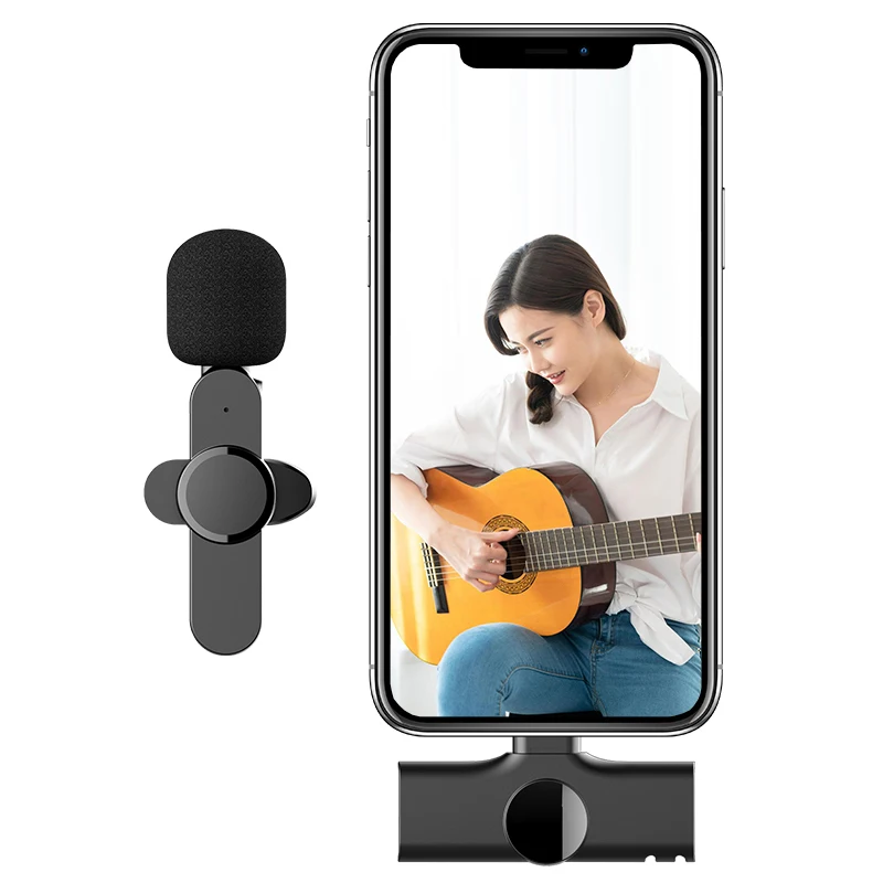 1pc New Wireless Lavalier Type-C Microphone Portable Audio Video Recording Mini Mic For Live Broadcast Gaming Phone Microphone
1pc New Wireless Lavalier Type-C Microphone Portable Audio Video Recording Mini Mic For Live Broadcast Gaming Phone Microphone