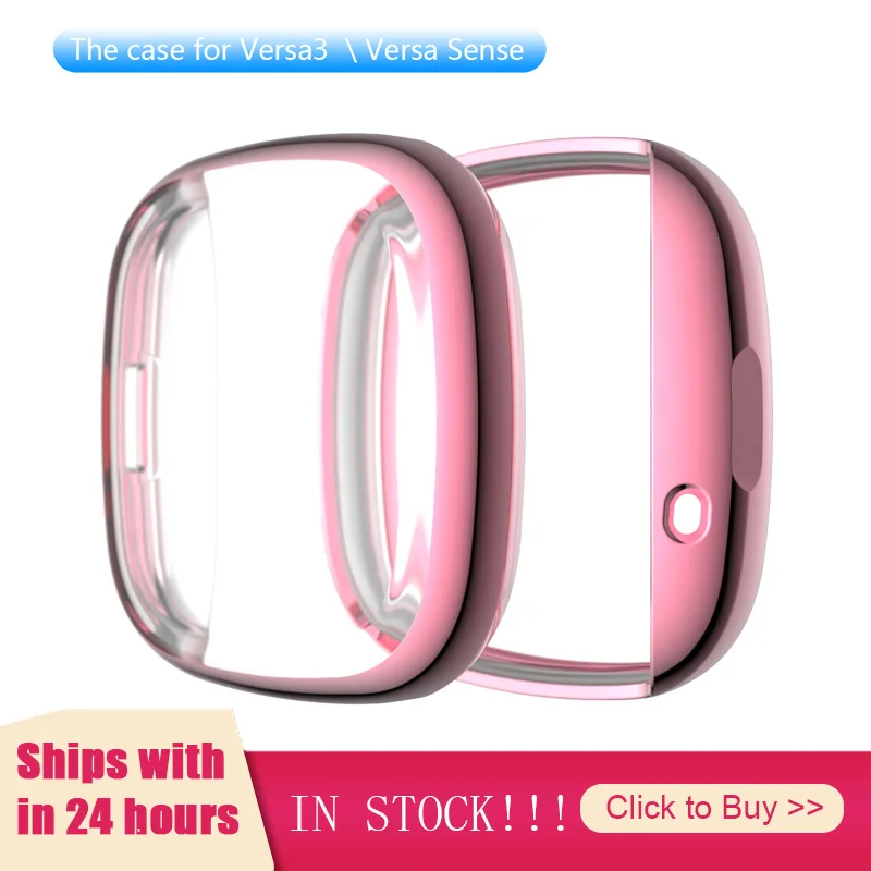 Multicolor Tpu Protective Case For Fitbit Versa 3/Sense Watch Shell Cover Screen Protector Waterproof Full Protective Cover
Multicolor Tpu Protective Case For Fitbit Versa 3/Sense Watch Shell Cover Screen Protector Waterproof Full Protective Cover