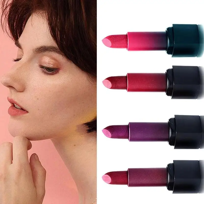 CmaaDu Moisturizing Metal Dark Red Purple Lipstick Shiny Shimmer Lip Makeup Pearlescent Lipsticks Durable Waterproof Lip Stick
CmaaDu Moisturizing Metal Dark Red Purple Lipstick Shiny Shimmer Lip Makeup Pearlescent Lipsticks Durable Waterproof Lip Stick