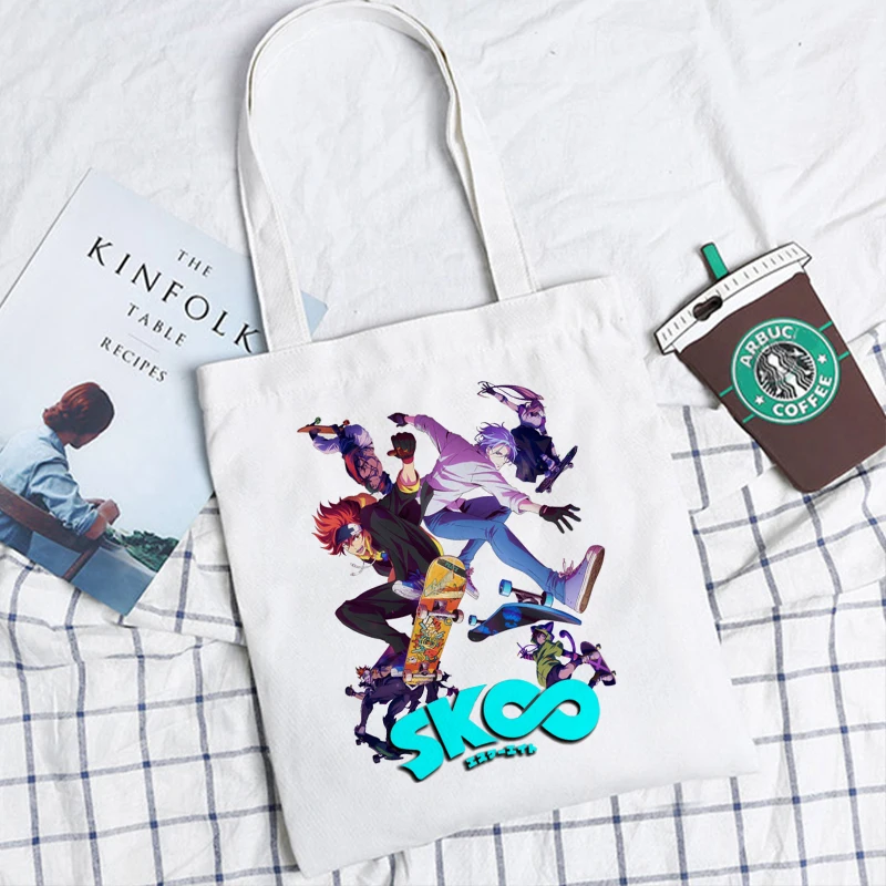 Anime Shopper Bags SK8 The Infinity Shopping Bags Tote Bag Handbags Shoulder Bag High Capacity Women Cotton Canvas Bag Unisex
Anime Shopper Bags SK8 The Infinity Shopping Bags Tote Bag Handbags Shoulder Bag High Capacity Women Cotton Canvas Bag Unisex