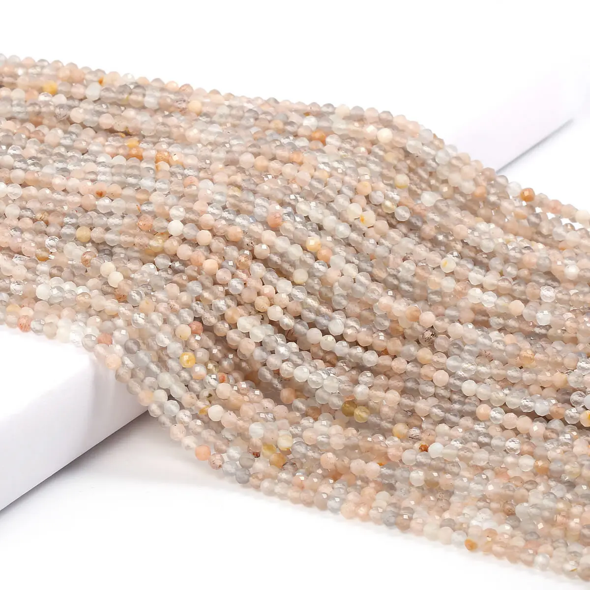 2 3 mm Natural Gold Sunstone Beads Micro Faceted Stone Beads Small Loose Beads For Jewelry Making DIY Bracelet Necklace 15''
2 3 mm Natural Gold Sunstone Beads Micro Faceted Stone Beads Small Loose Beads For Jewelry Making DIY Bracelet Necklace 15''