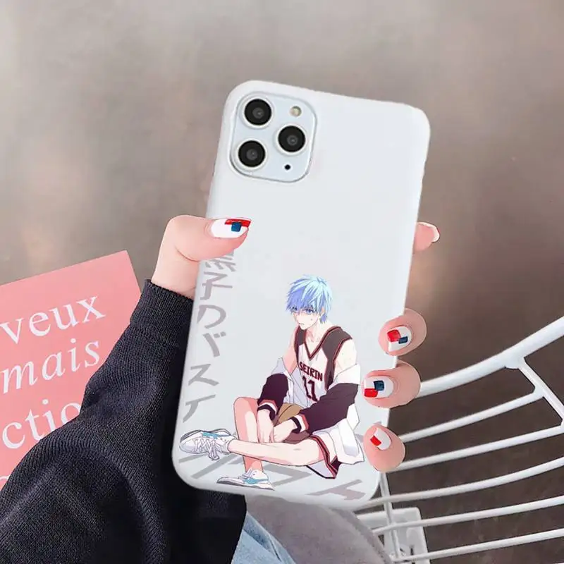 Kuroko No Basket Phone Case White Candy Color for iPhone 6 7 8 11 12 s mini pro X XS XR MAX Plus
Kuroko No Basket Phone Case White Candy Color for iPhone 6 7 8 11 12 s mini pro X XS XR MAX Plus