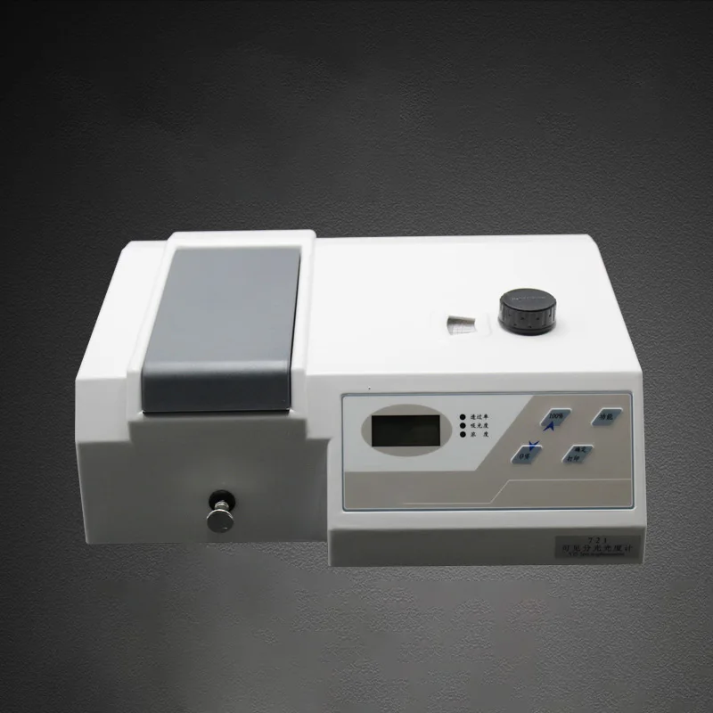 721 Visible spectrophotometer desktop digital display UV-visible spectrophotometer for laboratory
721 Visible spectrophotometer desktop digital display UV-visible spectrophotometer for laboratory