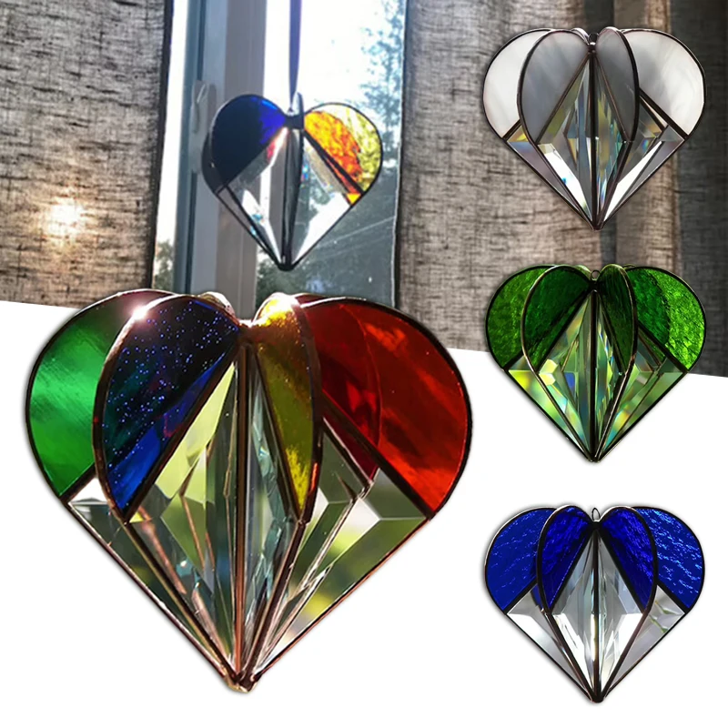 Multi-Sided Heart Hanging Ornament Colorful Acrylic Pendant for Home Living Room Garden Decoration
Multi-Sided Heart Hanging Ornament Colorful Acrylic Pendant for Home Living Room Garden Decoration