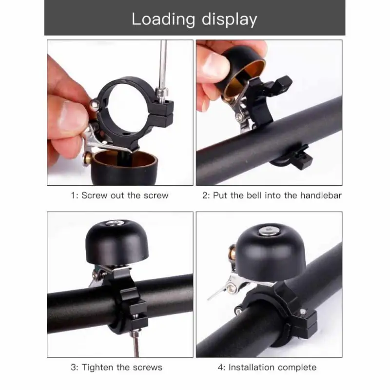 Bicycle Bell Alloy Mountain Road Bike Horn Sound Alarm For Safety Cycling Handlebar Metal Ring Bicycle Call Bike Parts
Bicycle Bell Alloy Mountain Road Bike Horn Sound Alarm For Safety Cycling Handlebar Metal Ring Bicycle Call Bike Parts