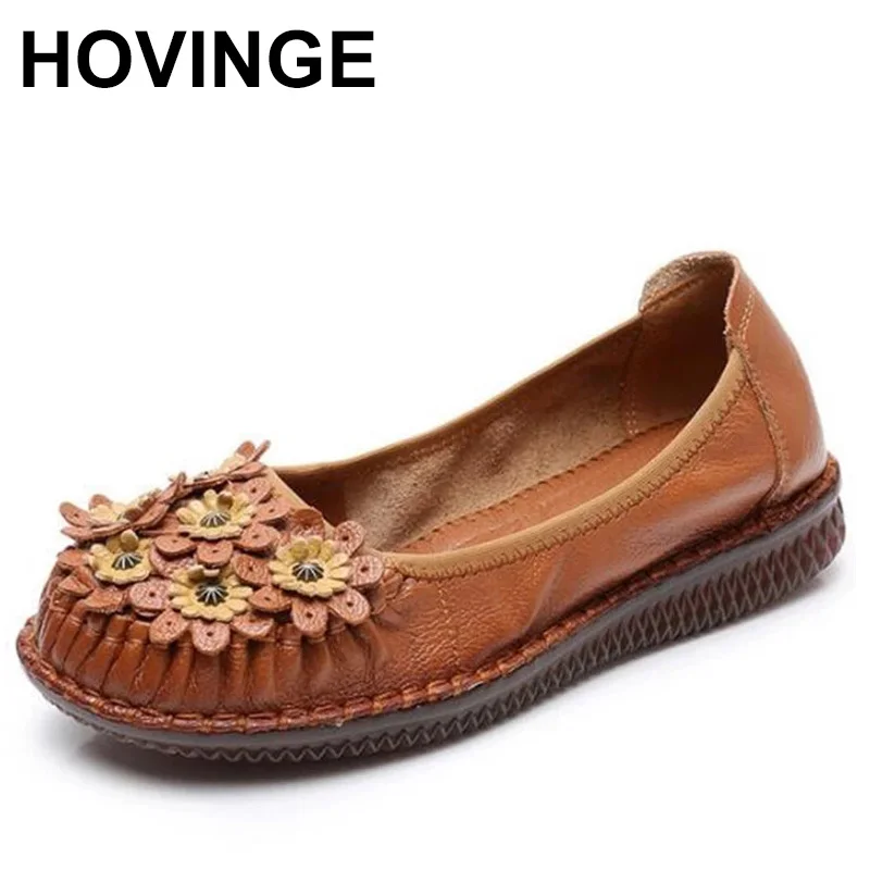 HOVINGEPromotion Top Cowhide Flowers Shoes Woman Fashion Shoes Soft Comfortable Flats 2020 New Spring Genuine Leather Shoes Flat
HOVINGEPromotion Top Cowhide Flowers Shoes Woman Fashion Shoes Soft Comfortable Flats 2020 New Spring Genuine Leather Shoes Flat