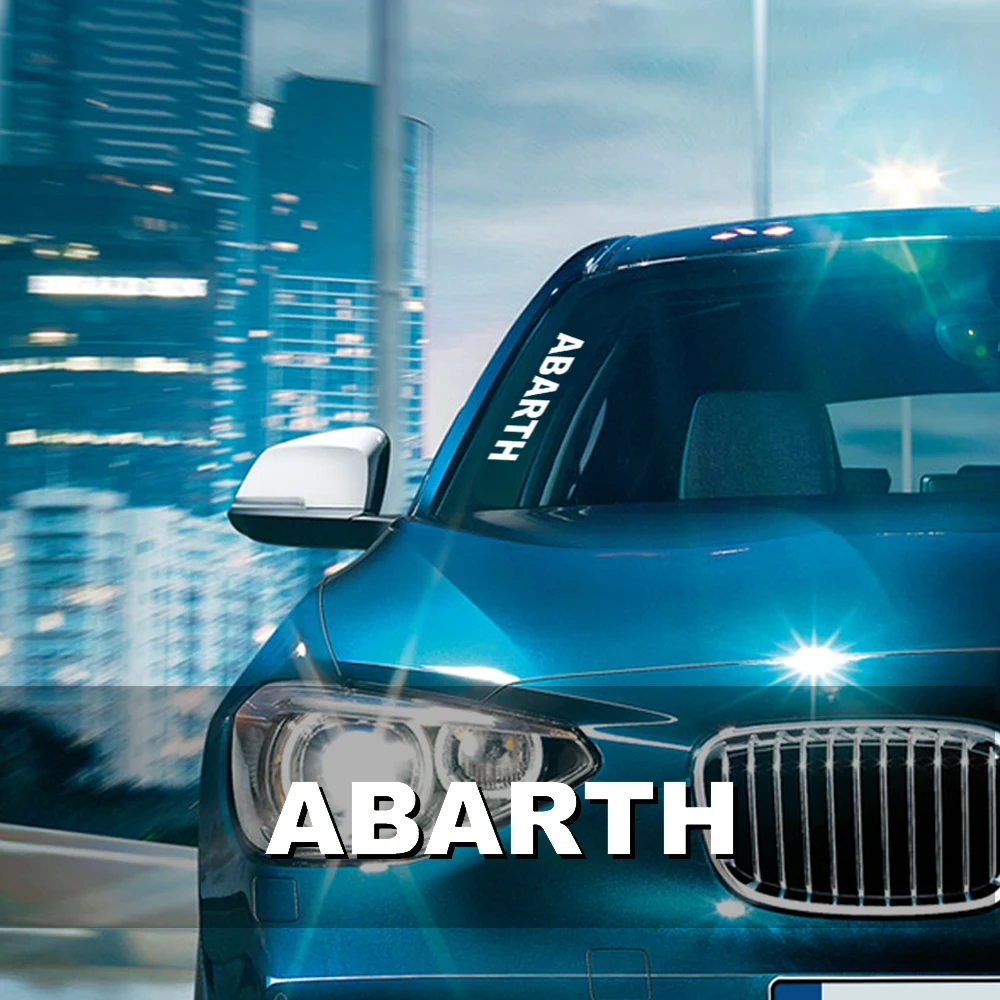 Car Abarth Logo Letter Stickers Creative Car Parts Windshield Stickers Decoration For Abarth Stilo Ducato Palio Bravo Doblo Auto
Car Abarth Logo Letter Stickers Creative Car Parts Windshield Stickers Decoration For Abarth Stilo Ducato Palio Bravo Doblo Auto
