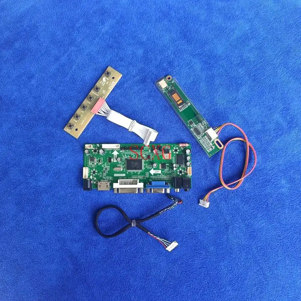 Fit LQ141X1LH01/LQ141X1LH42/LQ141X1LH43 1CCFL 1024*768 20-Pin LVDS Kit HDMI-compatible DVI VGA MNT68676 Driver Board LCD Display
Fit LQ141X1LH01/LQ141X1LH42/LQ141X1LH43 1CCFL 1024*768 20-Pin LVDS Kit HDMI-compatible DVI VGA MNT68676 Driver Board LCD Display