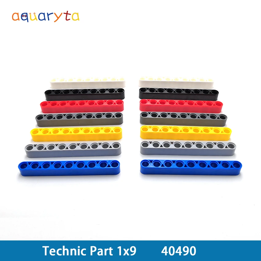 Aquaryta 20pcs Technic Parts Liftarm 1x9 Thick Studless Beam Model Building Kits Toy Gift Accessories Bulk Parts Blocks 40490
Aquaryta 20pcs Technic Parts Liftarm 1x9 Thick Studless Beam Model Building Kits Toy Gift Accessories Bulk Parts Blocks 40490