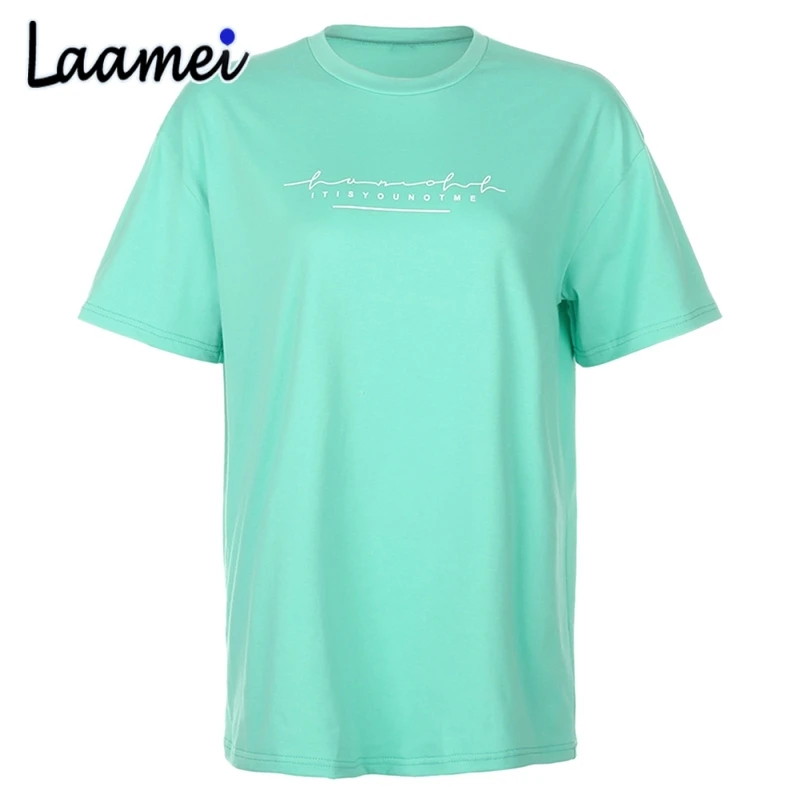 Laamei Letter Print Graphic Tees Women Summer Short Sleeve Round Neck T-shirt Shirts Casual Loose Vintage Cozy Tshirts Tops
Laamei Letter Print Graphic Tees Women Summer Short Sleeve Round Neck T-shirt Shirts Casual Loose Vintage Cozy Tshirts Tops